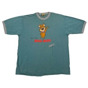 Vintage Yogi Bear Stanley Desantis Kiss My Boo Boo Cartoon Network Size XL